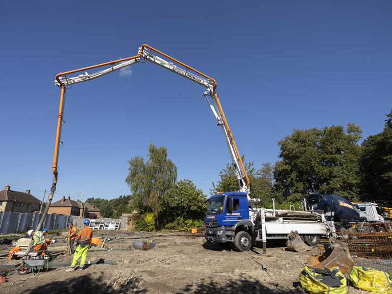 Concrete Boom Pump