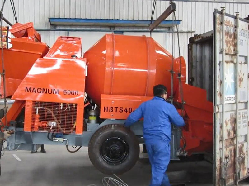 Trailer Concrete Pump