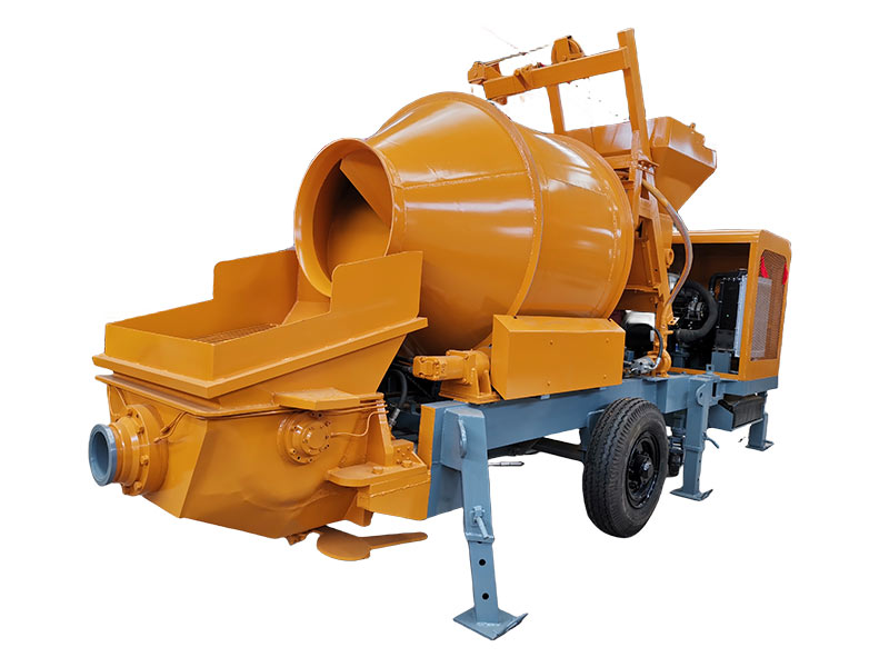 Diesel Concrete Mixer and Pump